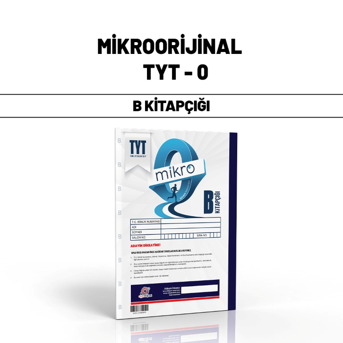 MİKROORİJİNAL YAYIN TYT SNV 0-B - 25-26